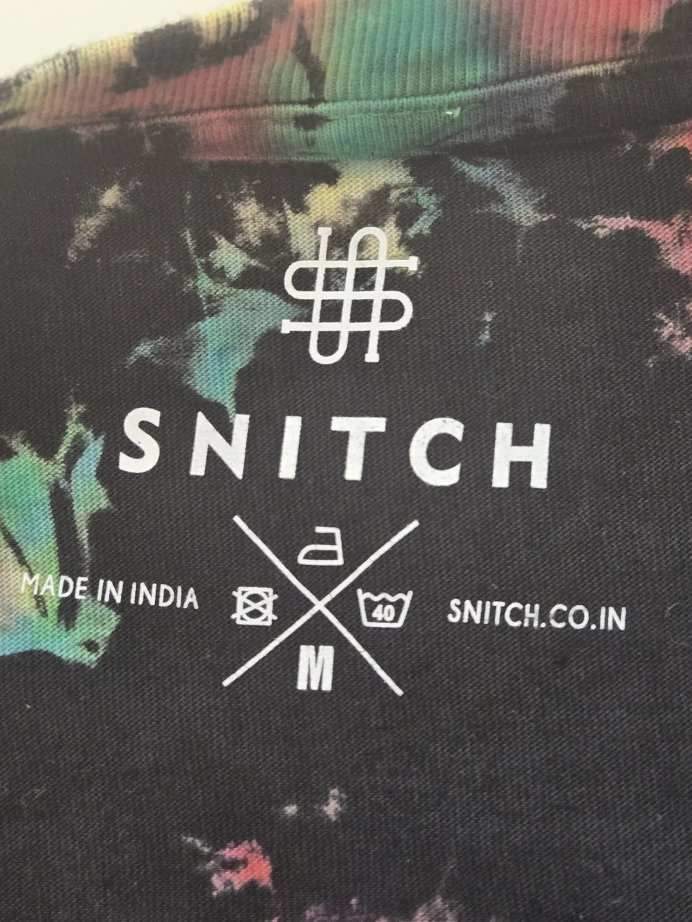 NWT SWITCH Remarkable Wanderer Tie Dye Streetwear Graphic T-Shirt Mens M